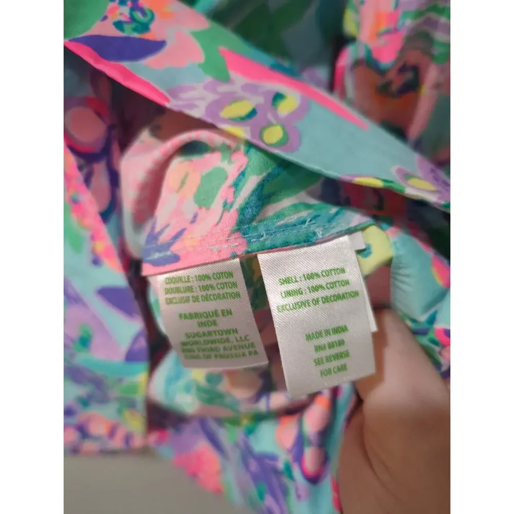Lilly Pulitzer Lettie Puff Sleeve Top NWT
